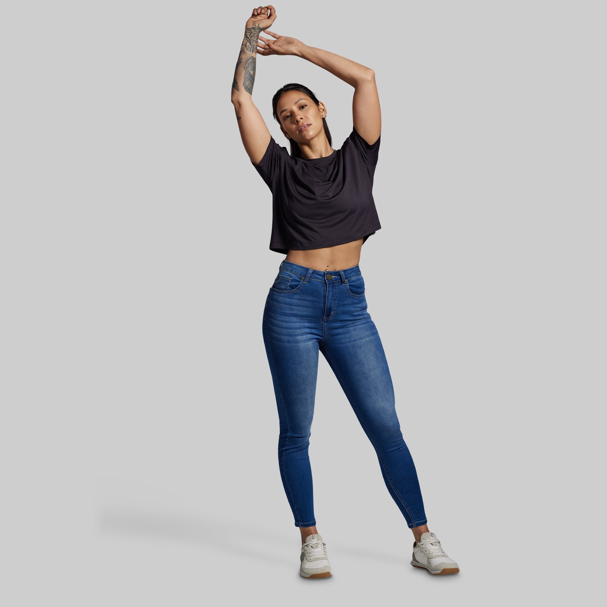 BP Premium Basic Crop Tee (Black) - Image 5