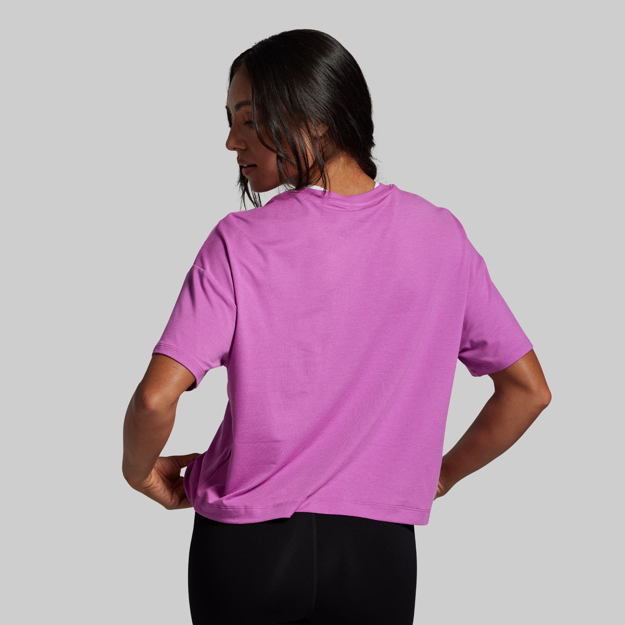 BP Premium Basic Crop Tee (Viola) - Image 3