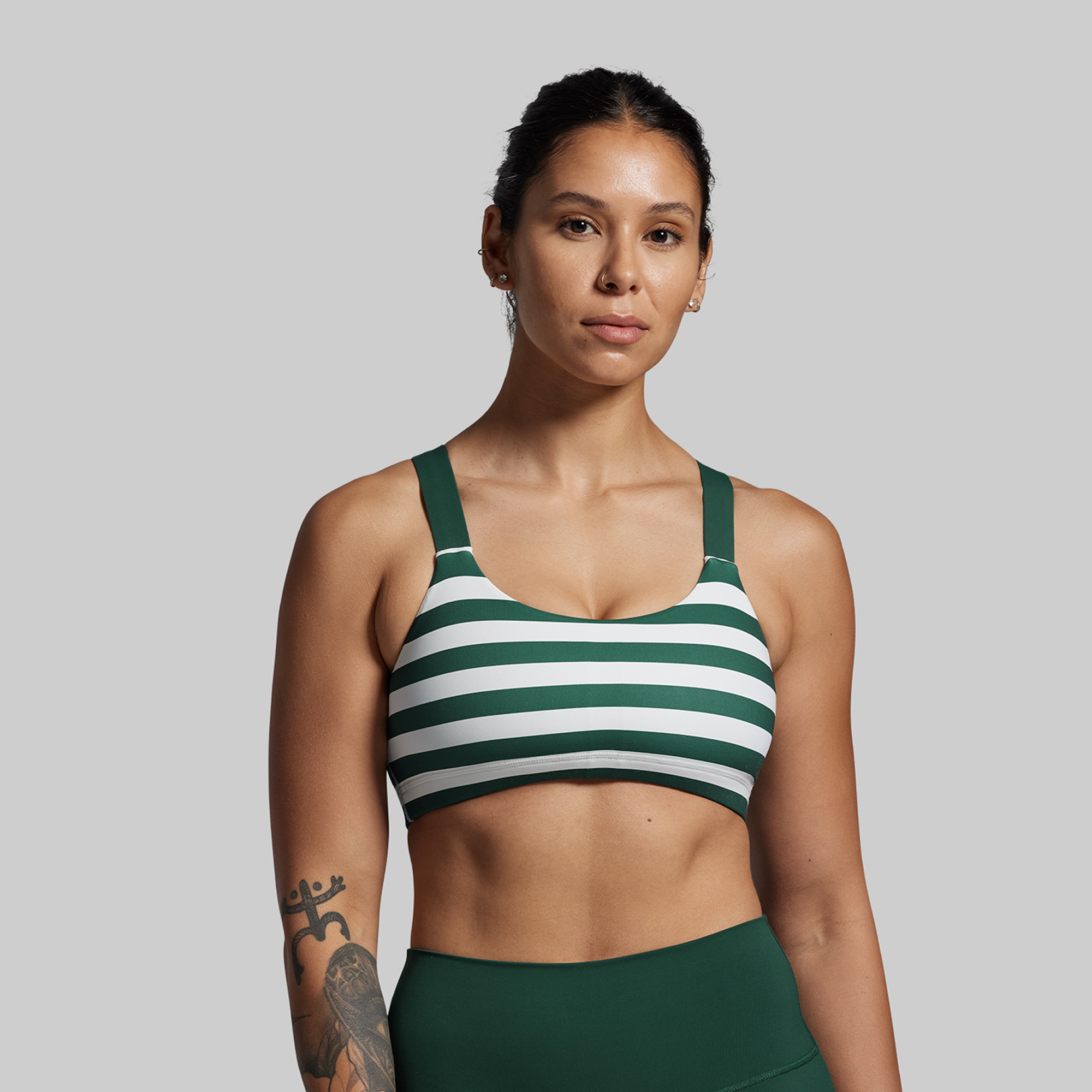 Moxie Sports Bra (Grove Stripe) - Image 2