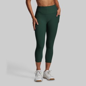 All or Nothing Capri w/ Pockets (Grove)