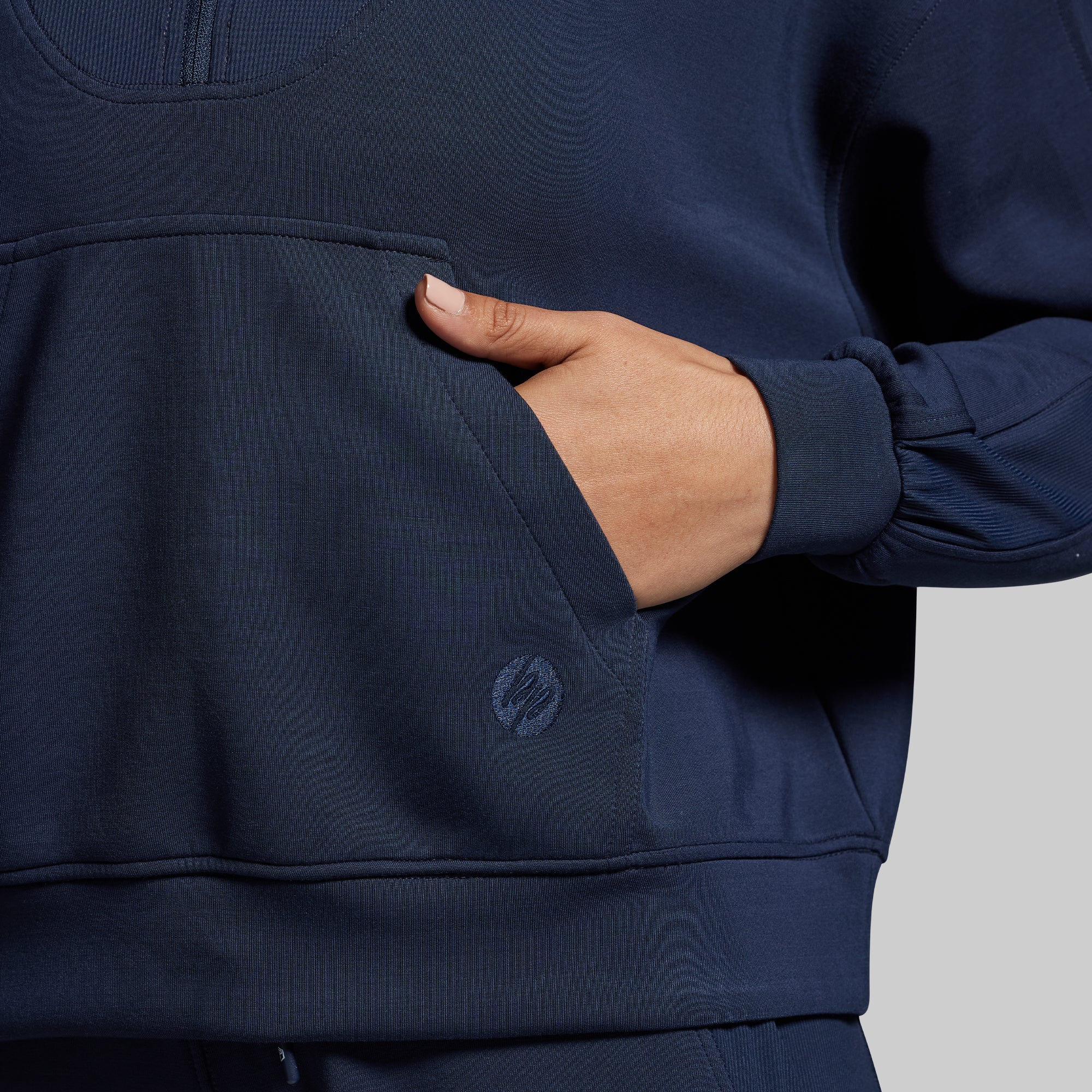 Lounge Lux Quarter Zip Pullover (BP Navy) - Image 5
