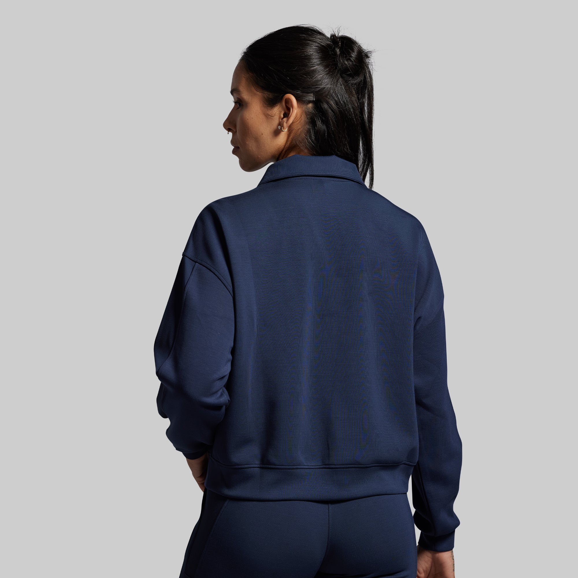 Lounge Lux Quarter Zip Pullover (BP Navy) - Image 2