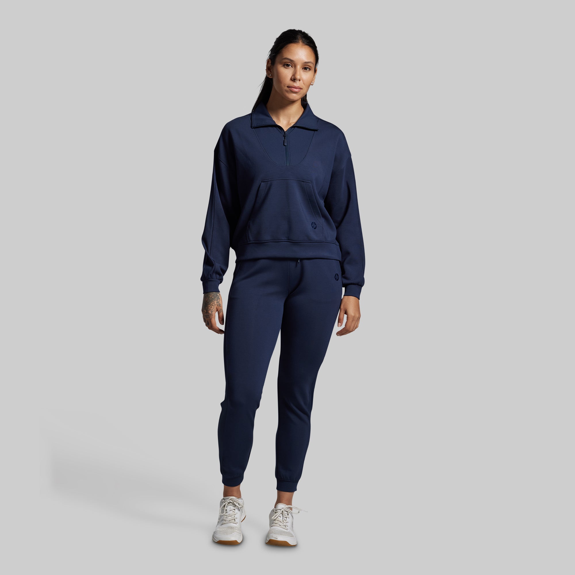 Lounge Lux Quarter Zip Pullover (BP Navy) - Image 7