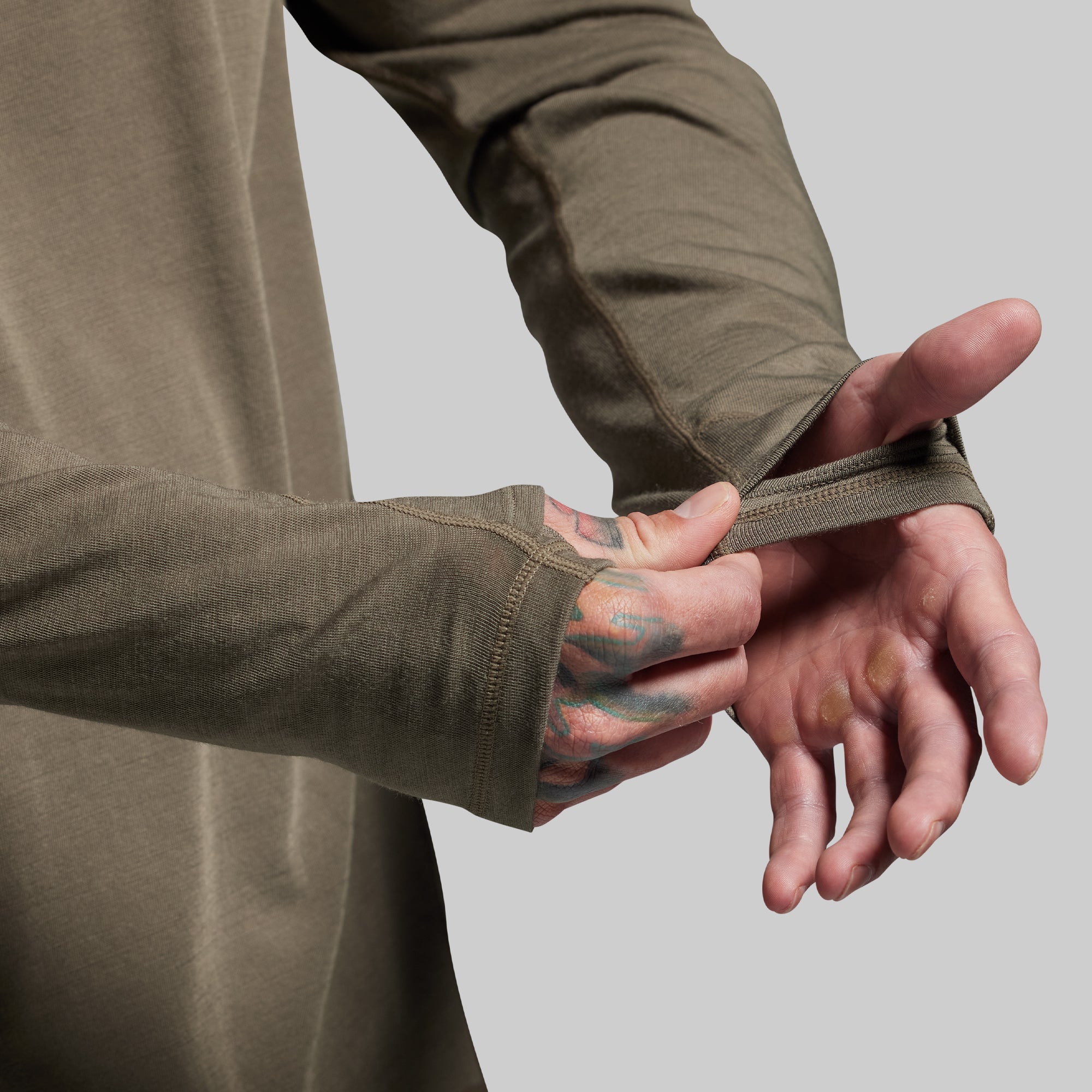 Ridgeline Merino Thermal Top 165 (OD Green) - Image 4