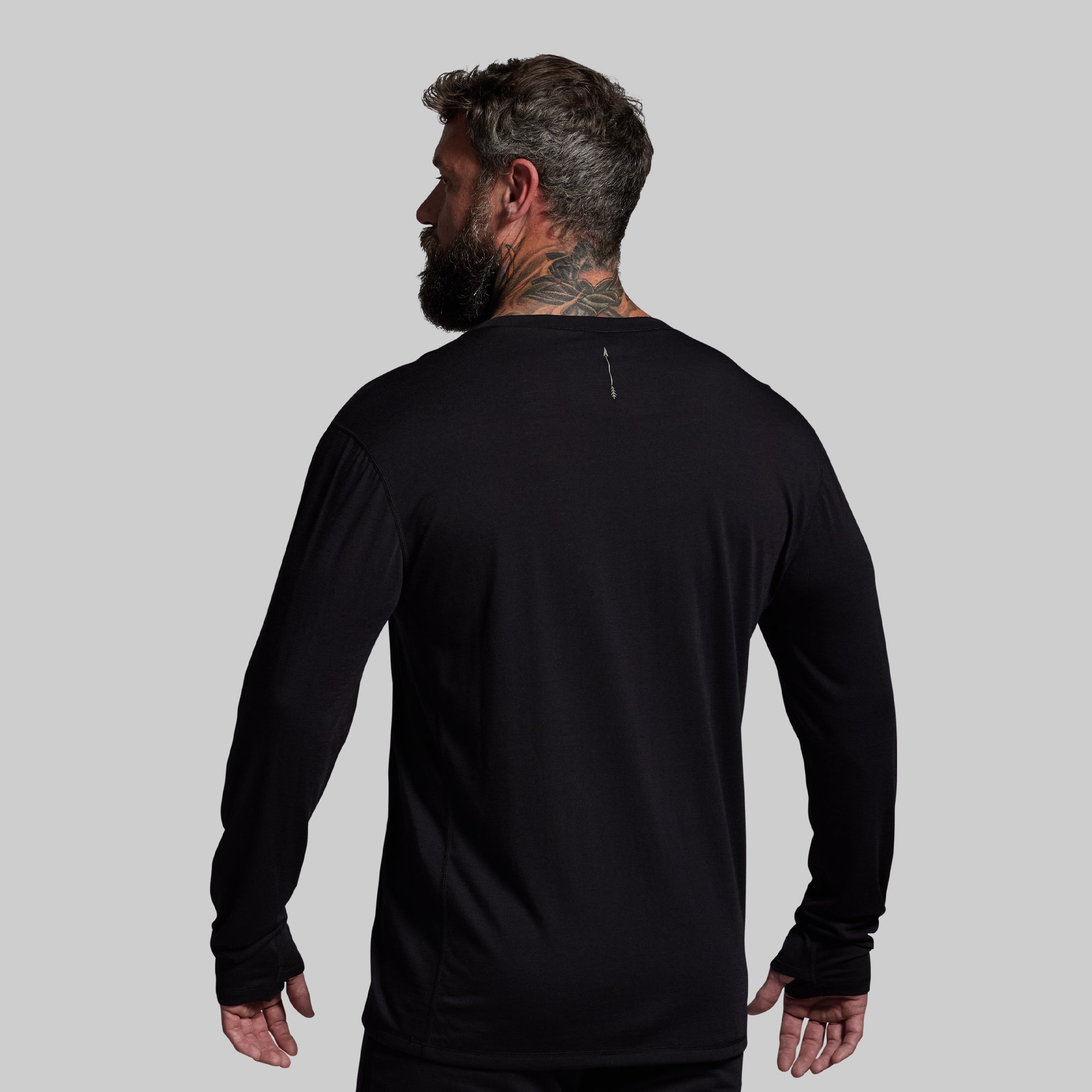 Ridgeline Merino Thermal Top 165 (Black) - Image 2