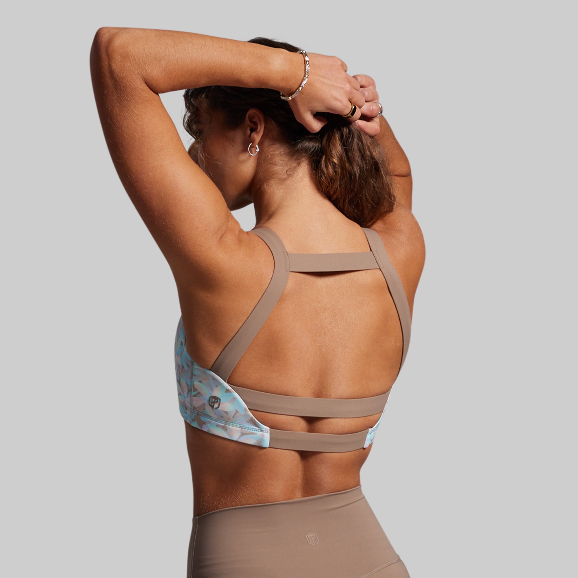 Moxie Sports Bra (Floral Blur) - Image 3